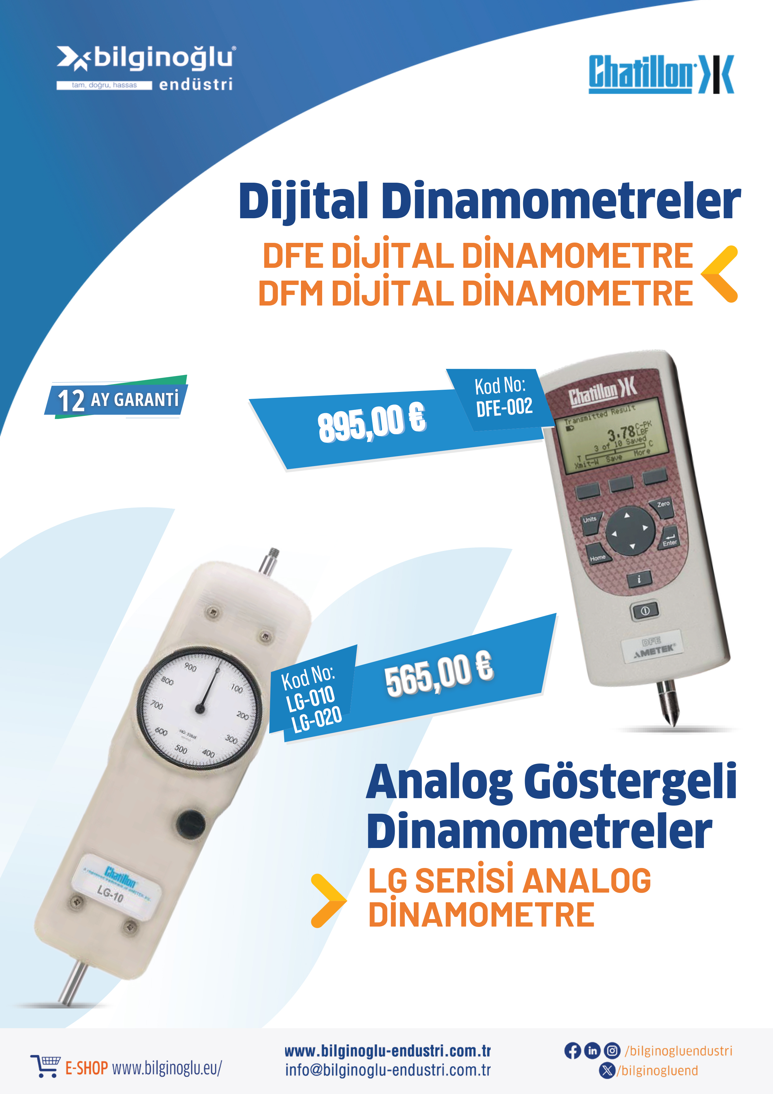 ANALOG VE DİJİTAL DİNAMOMETRE KAMPANYASI