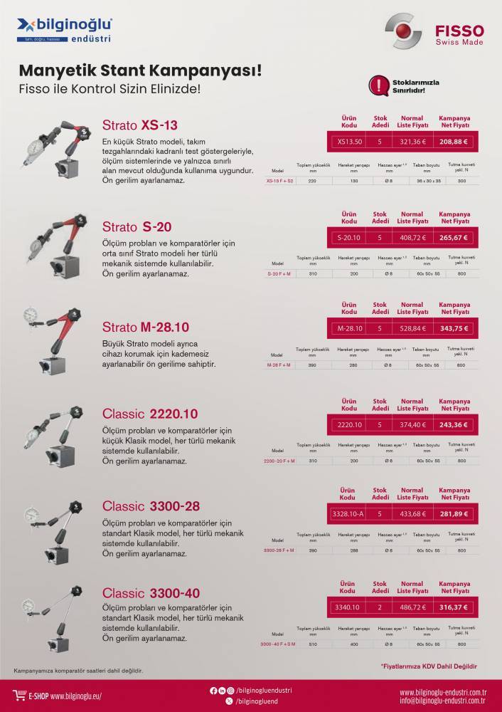 MANYETİK STANT KAMPANYASI