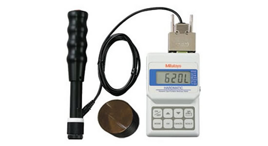 MITUTOYO LEEB REBOUND HARDNESS TESTING DEVICE HH-411 UNIT WITH HLD IMPACT DEVICE